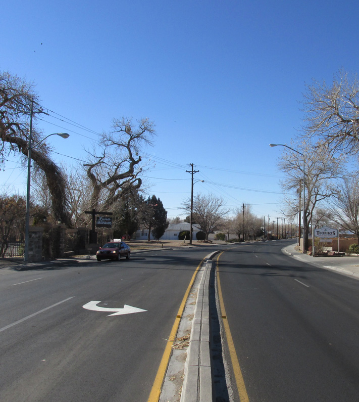 An image of Highway 6/I-40 taken from the road medium.