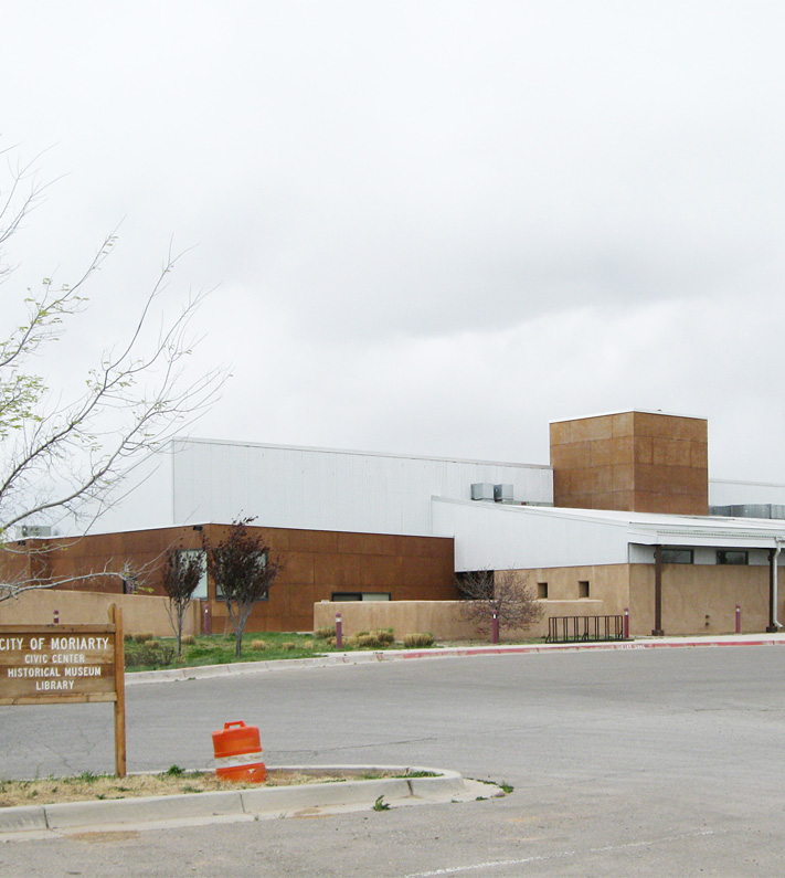 An image of the Civic center of the City of Moriarty.